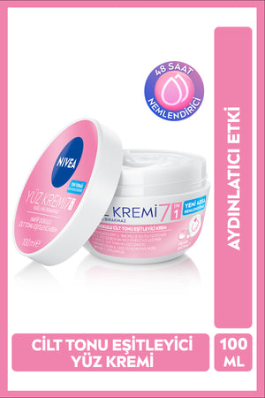 Nivea Skin Tone Equalizing Face Cream 100ml, SPF15 Sunscreen, 48 Hour Moisturizer, Dark Spot Appearance