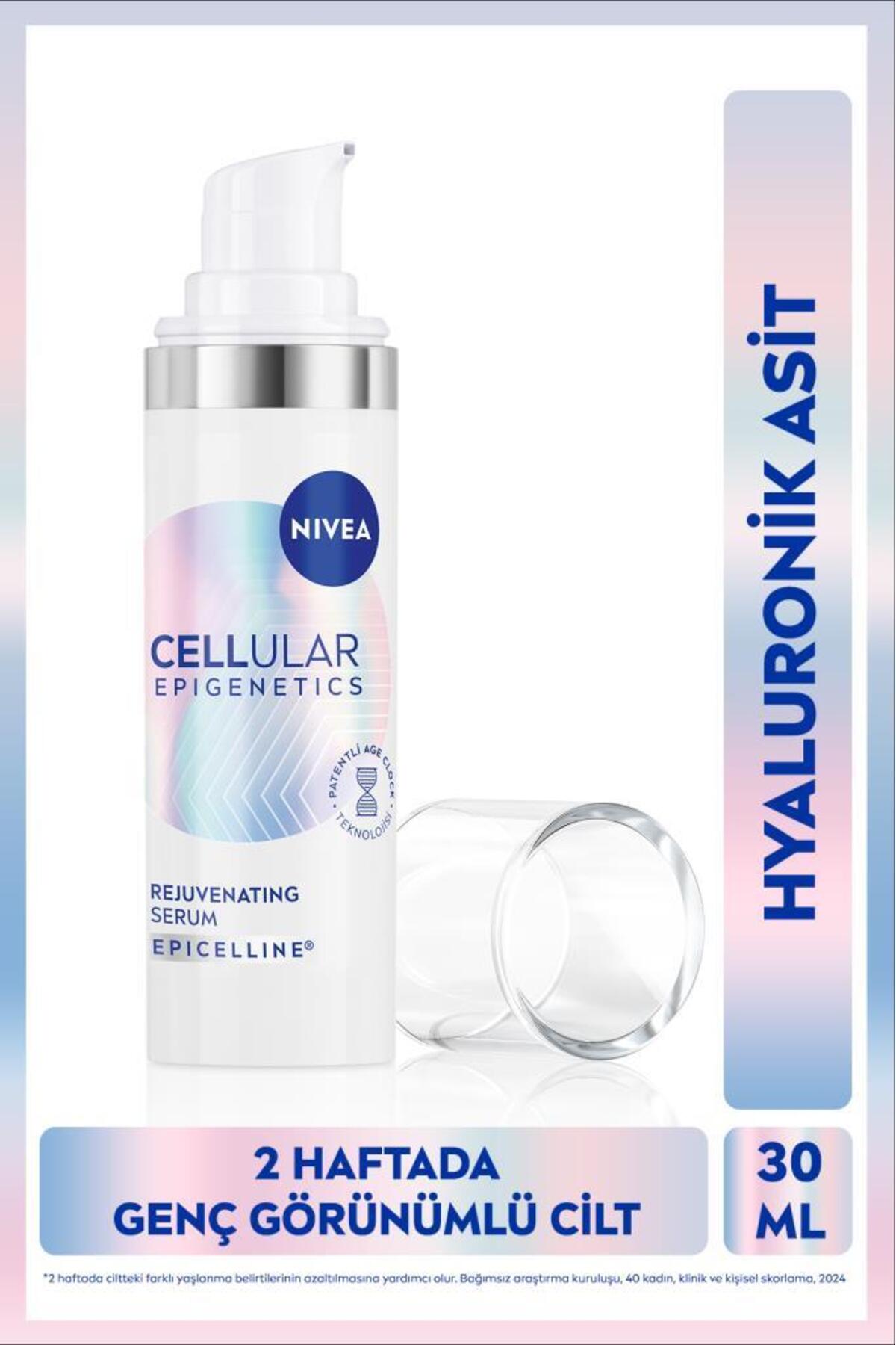 Nivea Cellular Epigenetics Rejuvenating Anti-Aging Skin Serum 30ml, Plumping, Hyaluronic Acid