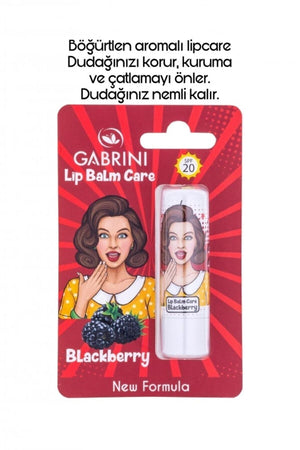 Gabrini Popart Lip Balm - Lip Balm Care Blackberry