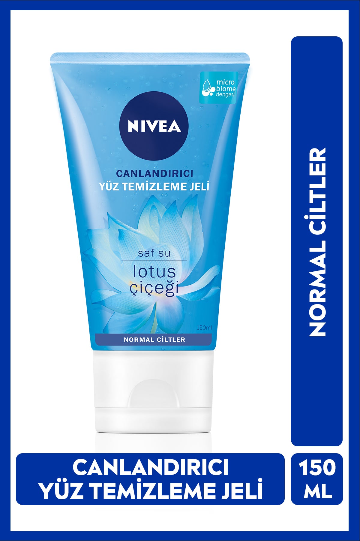 Nivea Revitalizing Facial Cleansing Gel 150ml, Refreshing Lotus Flower, Deep Cleansing, Hydra