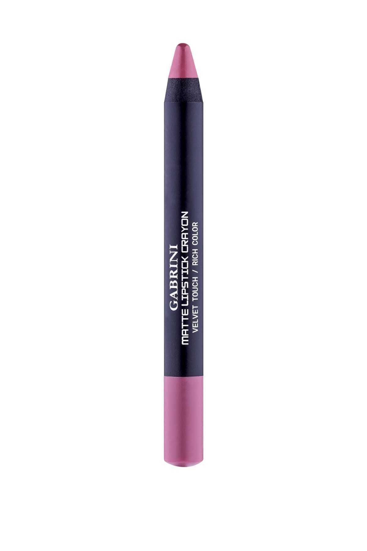 Gabrini Matte Pencil Lipstick - Matte Lipstick Crayon 13