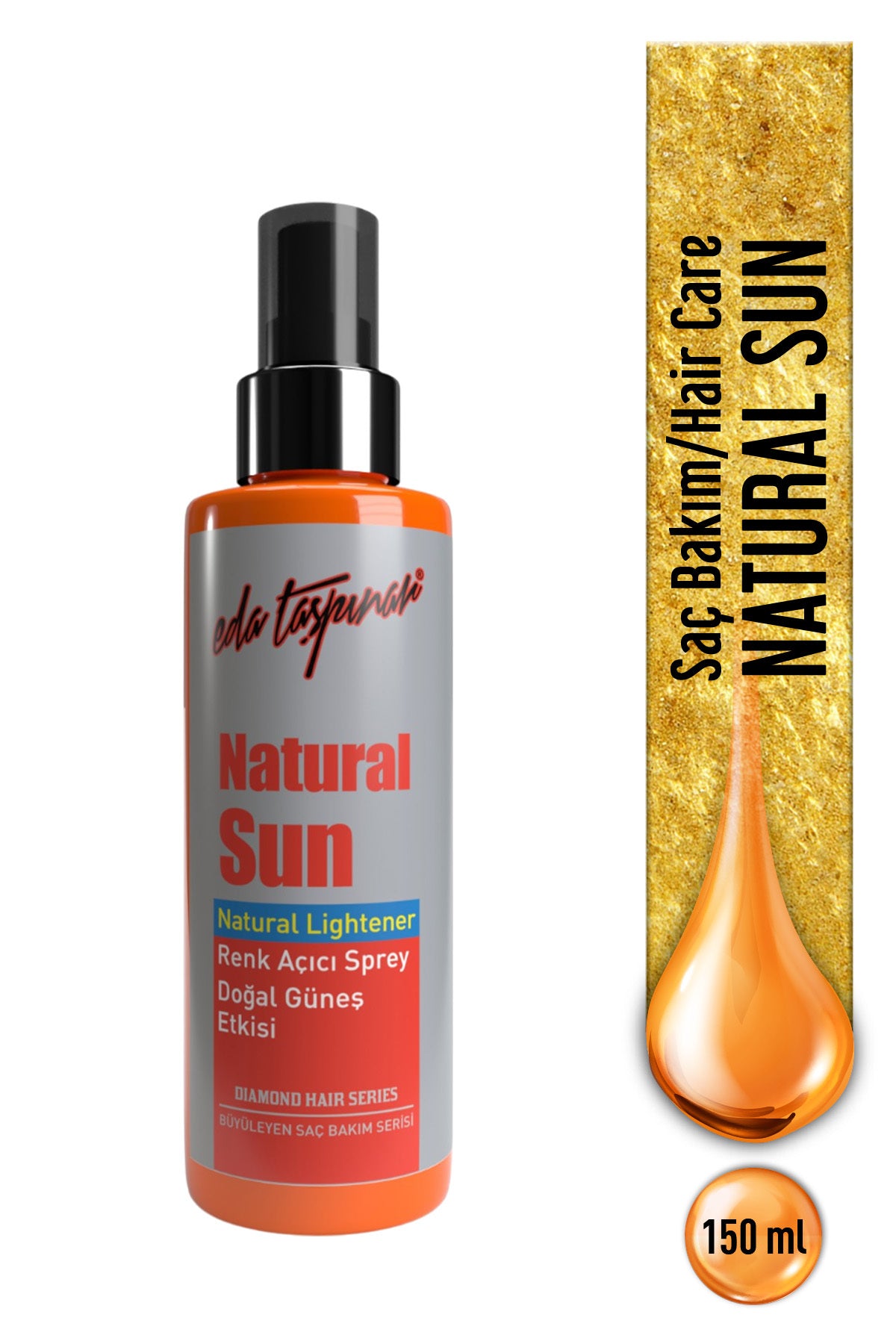 Gradual Permanent Color Lightening Hair Spray 150ml. (EGX78)