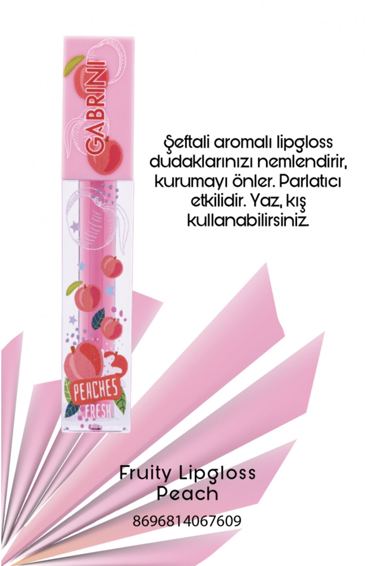 Gabrini Fruity Lipgloss Peaches