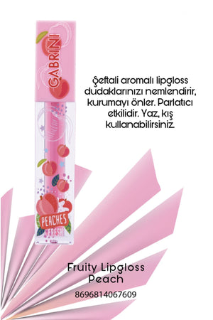 Gabrini Fruity Lipgloss Peaches