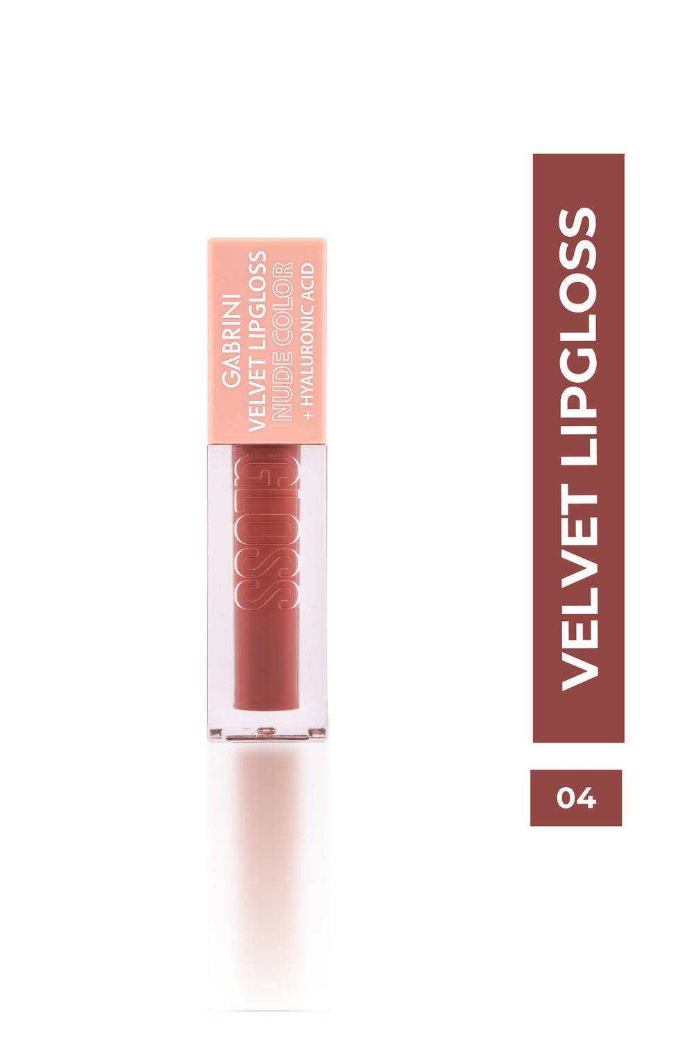Gabrini Velvet Lipgloss Nude Color 03