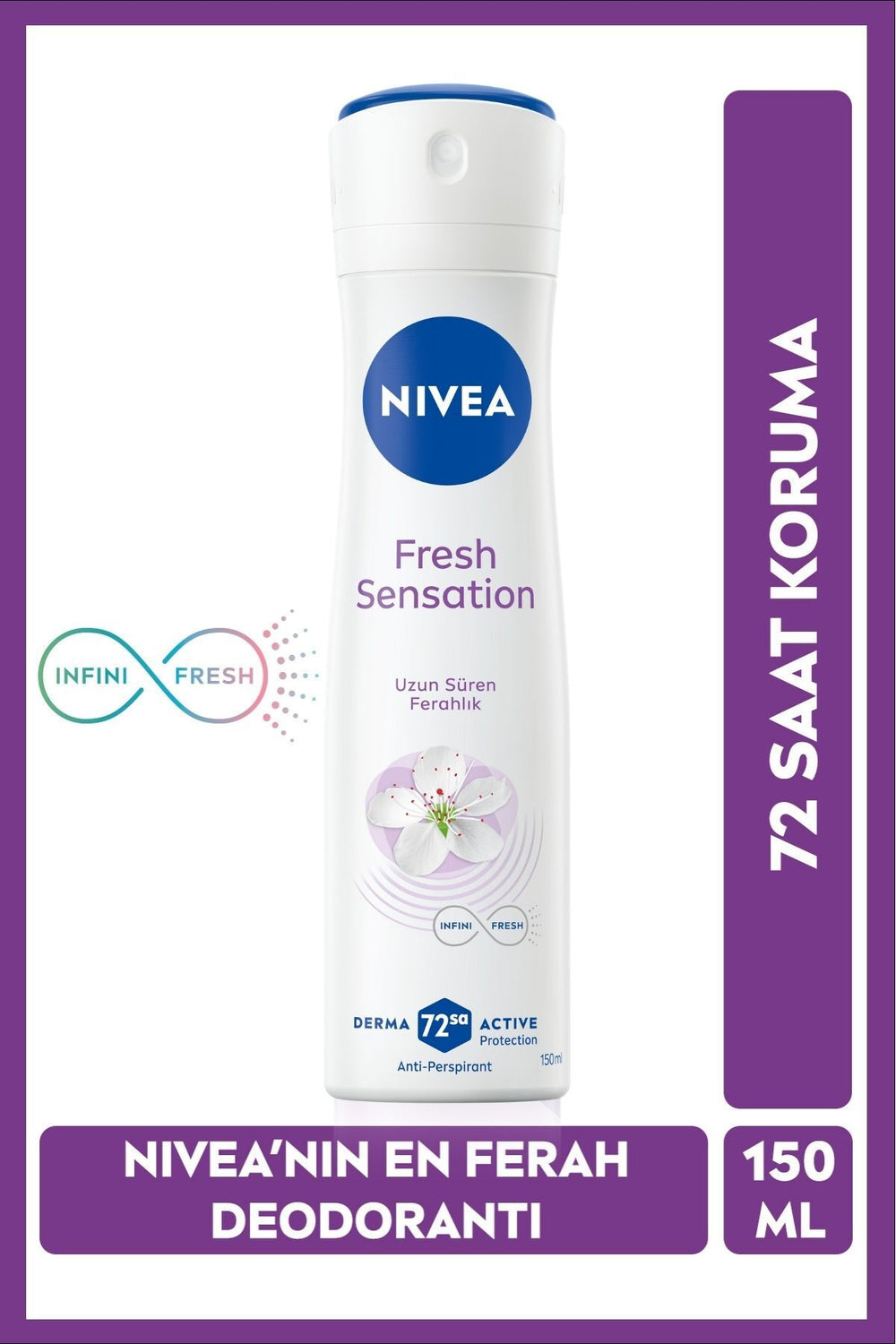 Nivea Fresh Sensation Women's Deodorant Spray 150 ml