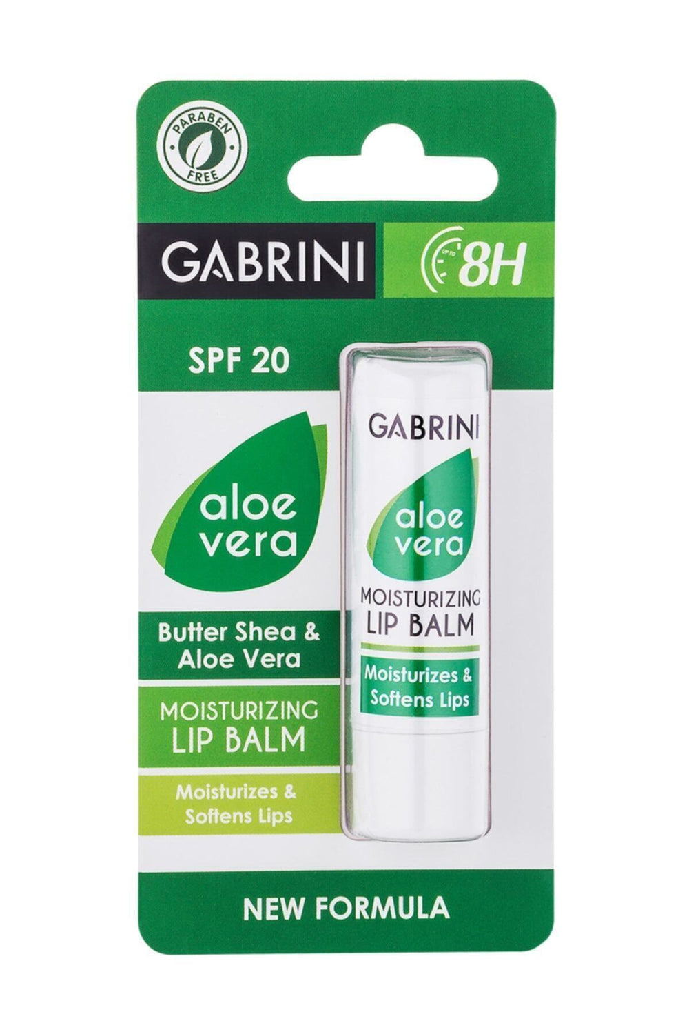 Gabrini Lip Care Aloe Vera 20spf