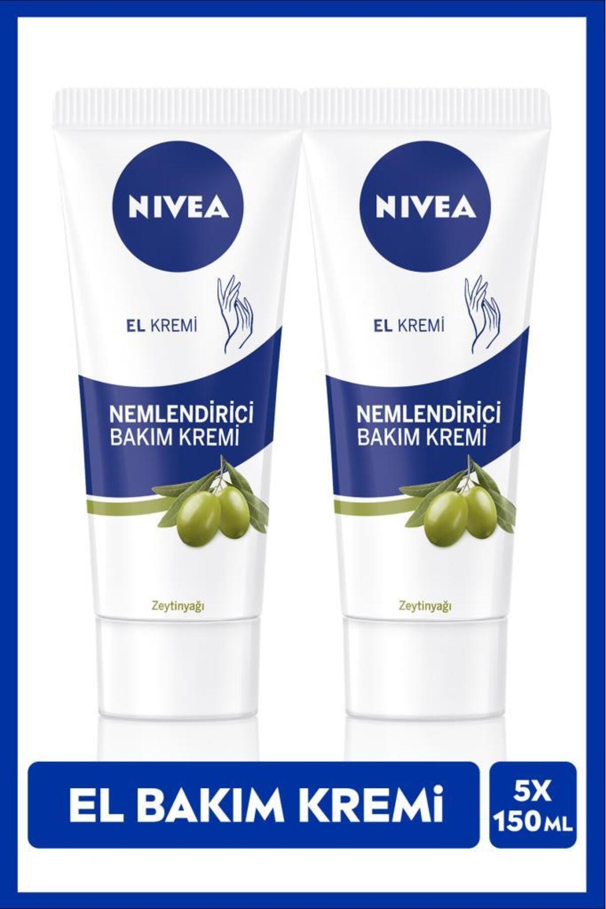 Nivea Olive Oil Moisturizing Hand Care Cream 75ml, Does Not Leave An Oily And Sticky Feeling, Soft Skin, X2 Pieces