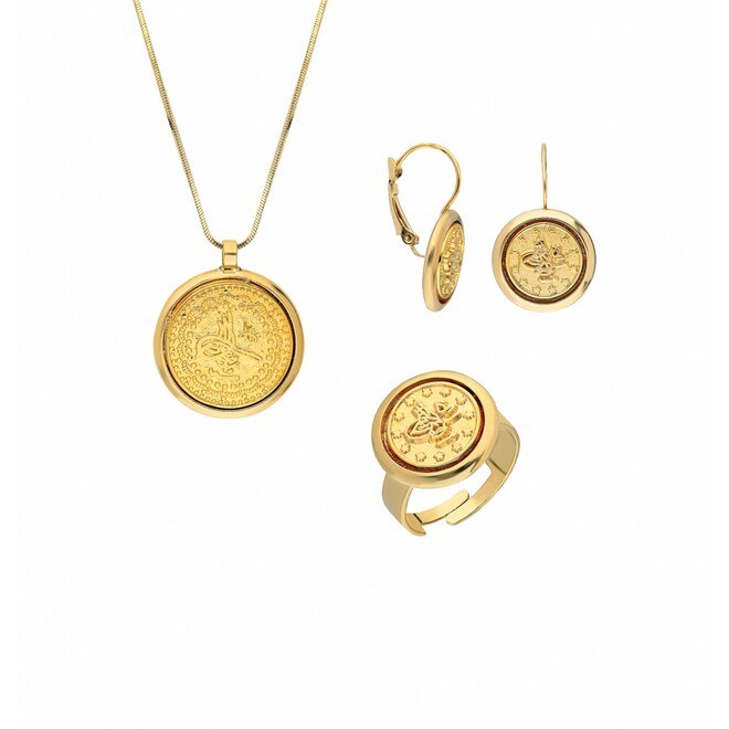 Women accessories set with the Ottoman design