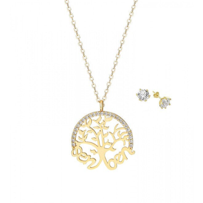 مجموعة إكسسوارات نسائية مكتوب عليها (أنت وأنا)