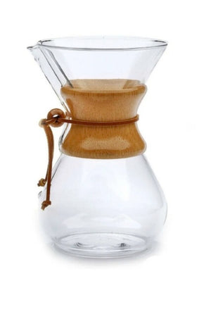Pot Glass Chemex Coffee Brewing Jug Carafe 800 ml
