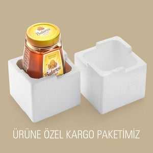 عسل الزهور الطبيعي.