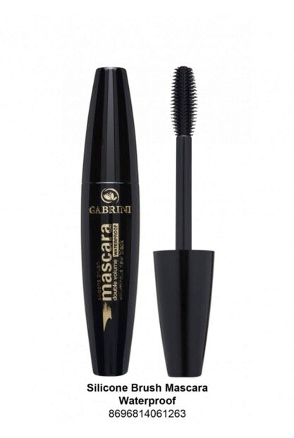 ماسكارا غابريني سيليكون بفرشاة مقاومة للماء