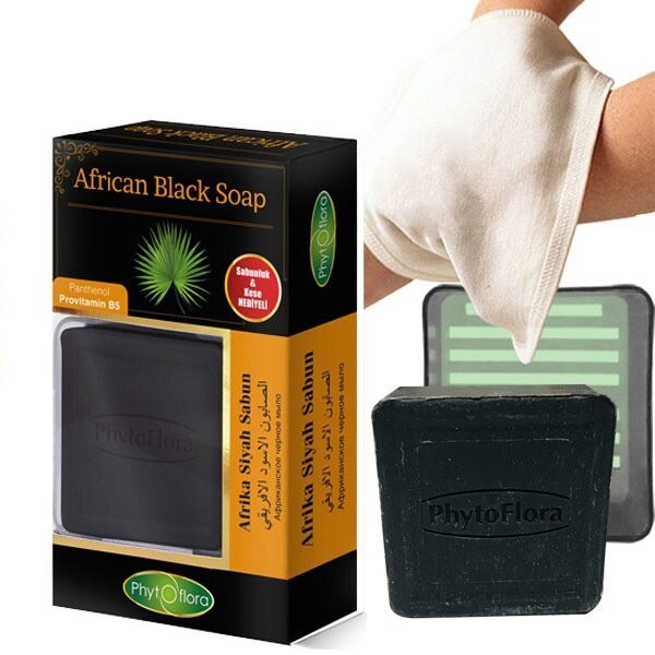 African Black Soap with Vitamin B5