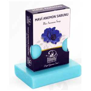 Blue anemone soap