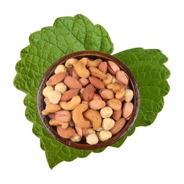 An assortment of healthy nuts - Kinds of nuts