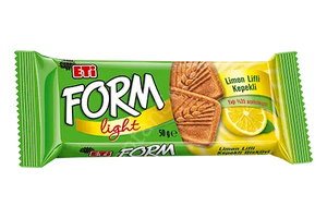 Eti Form Whole Wheat Biscuits with Lemon Fiber