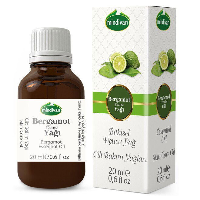 زيت البرغموت للعلاج العطري من ماينديفان - نقي 100% - 20 مل