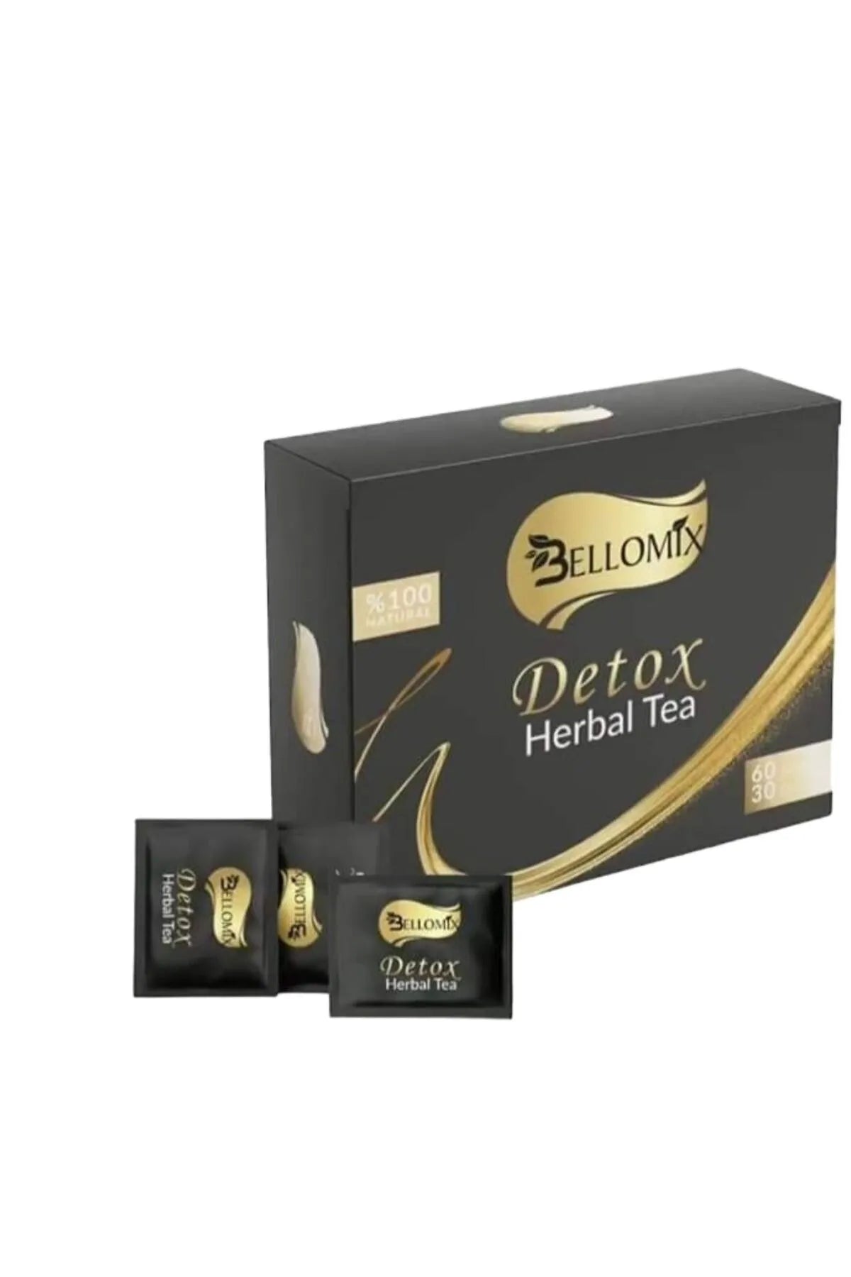 شاي بيلوميكس العشبي للتخلص من السموم بنكهة التوت - 60 كيس شاي