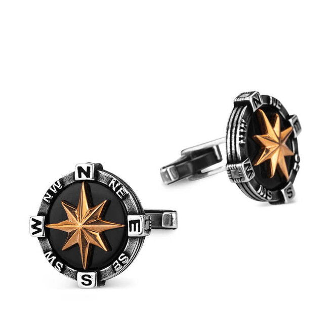 925 Silver Cufflinks with an Elegant Design