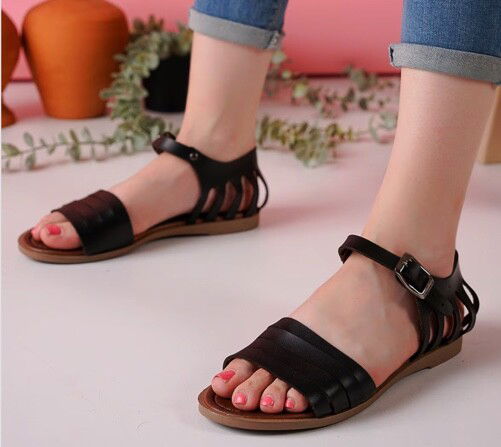 Black sandals