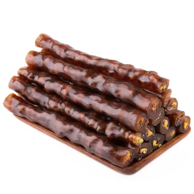 لفة حلوى الفستق ملطية بازار 250 جم - راحة الحلقوم التركية التقليدية