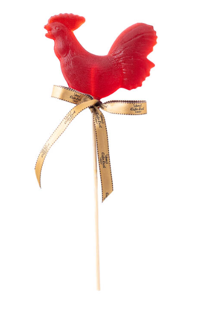 ?ekerci Cafer Rooster Lollipops 10-Pack - Fun & Playful Candy