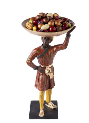 ?ekerci Cafer Figurine with a Basket on Its Head - Decorative Collectible