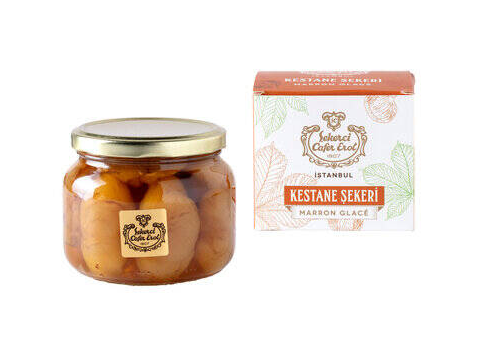?ekerci Cafer Chestnut Candy 500g - Traditional Turkish Delicacy