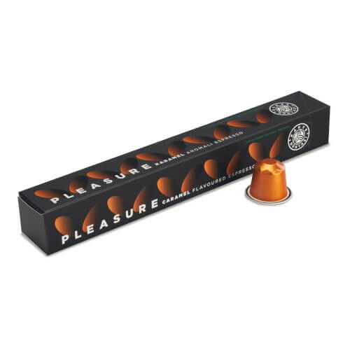 كبسولة قهوة بنكهة الكراميل (10 علب)