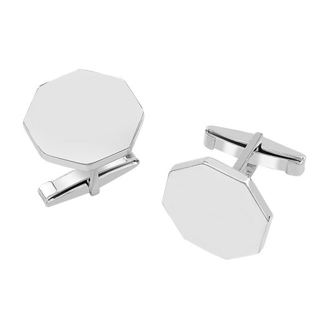 Elegant Design 925 Sterling Silver Cufflinks