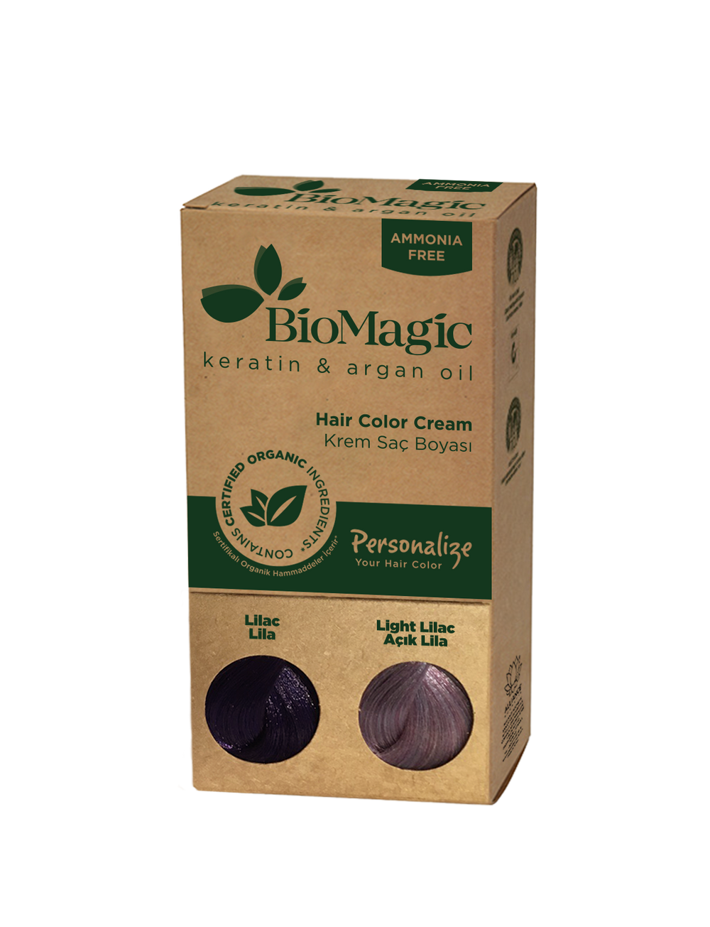 صبغة الشعر الكريمية شبه الدائمة بيوماجيك