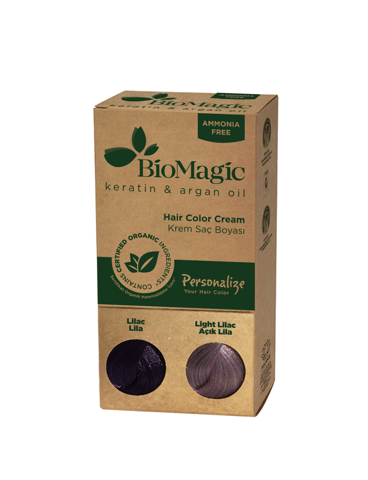 صبغة الشعر الكريمية شبه الدائمة بيوماجيك