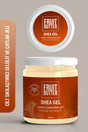 Dry Skin Care Gel with Shea Butter and Orange Oil