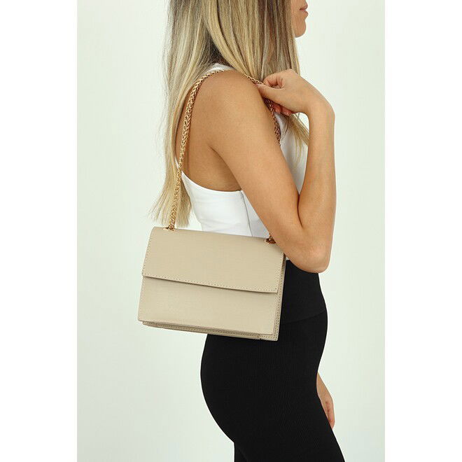 Forentina Cream Shoulder Bag - Classic & Sophisticated