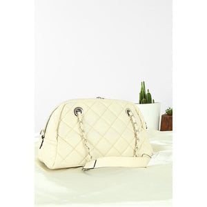 Forentina Cream Handbag - Classic & Elegant Touch