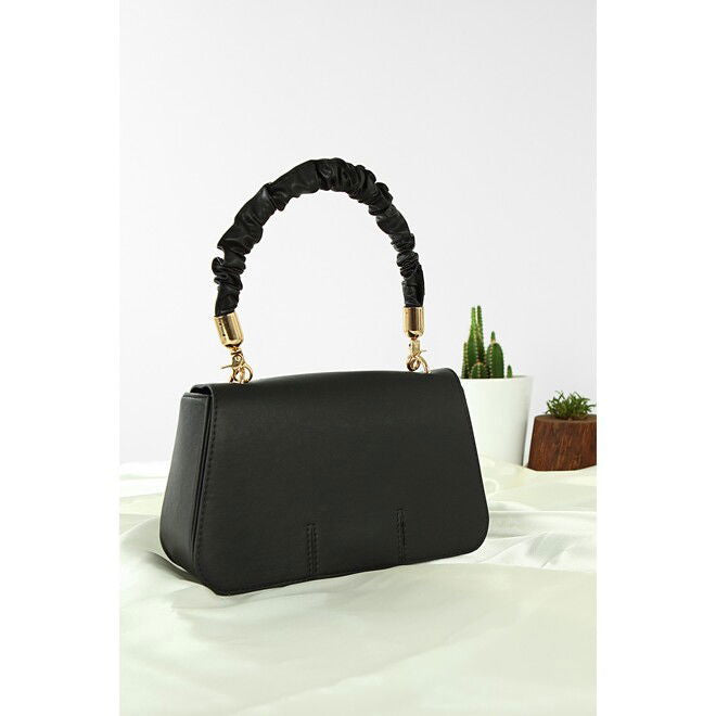 Forentina Black Hand Bag - Elegant & Perfect for Occasions