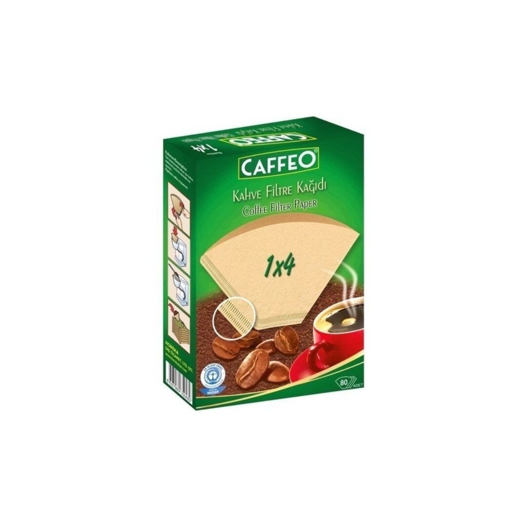 80-Count Coffee Filter Papers 1x4 Size for Perfect Brewing
