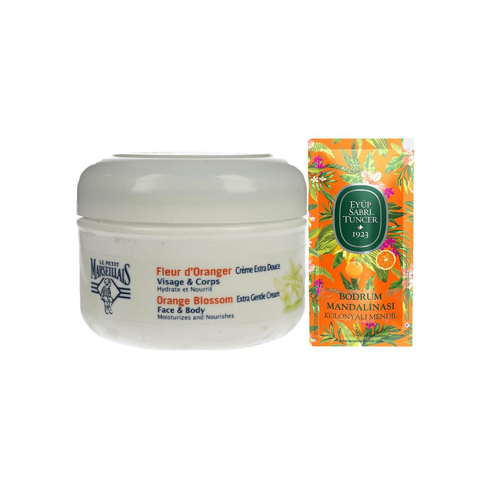 مناديل كولونيا باودري بوكيه مع هدية كريم مرسيليا