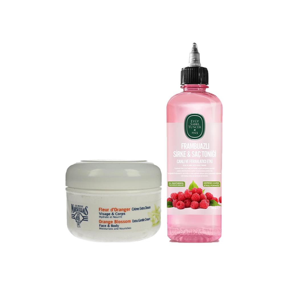 تونيك الشعر بالكريم والخل من مارسيليا للقوة واللمعان