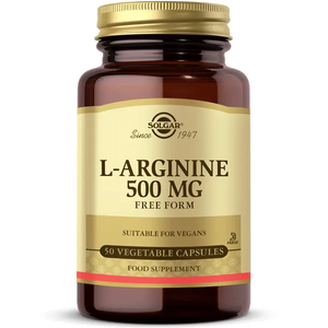 Solgar L-Arginine 500 ملجم – 50 كبسولة