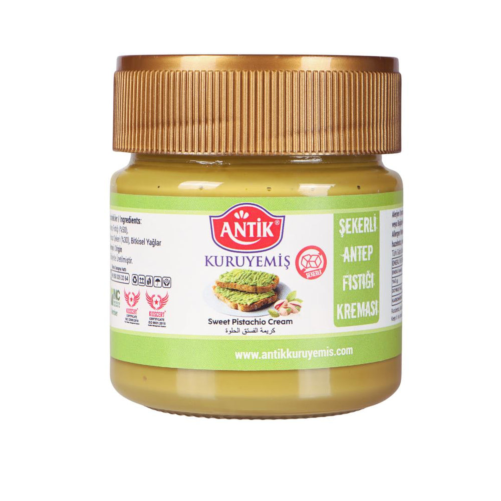 كريمة الفستق الحلوة القابلة للدهن 220 جم متعة غنية بالمكسرات ولذيذة