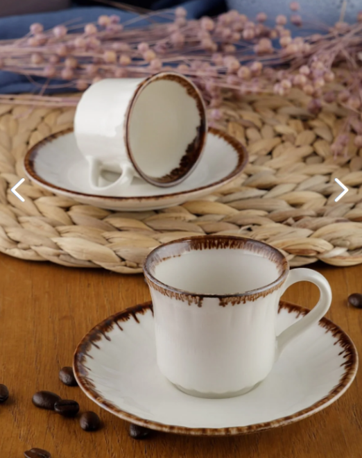 Tulu 4-Piece Coffee Cup Set