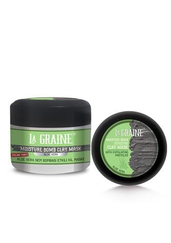 قناع الطين المقشر الفعال المرطب بخلاصة الصبار من لا جرين، 200 مل