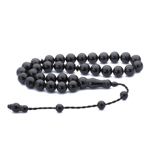Rosary made of Erzurum Lignite stone marble in shape