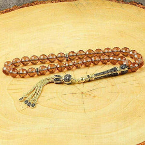 Color-changing Zaltite (Sultan) stone rosary with spherical beads