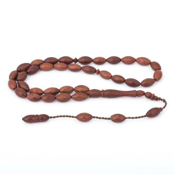 Rosary made of Kuka with beads cut into barley shape