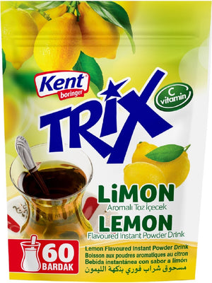 Kent Boringer Trix Lemon Flavoured Powder Drink 300 g (Pack of 12)