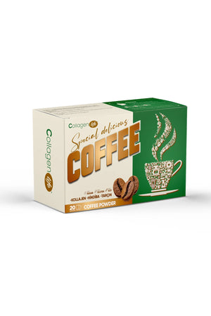 قهوة كولاجين لايف للتخسيس وإزالة السموم - 20 كيسًا