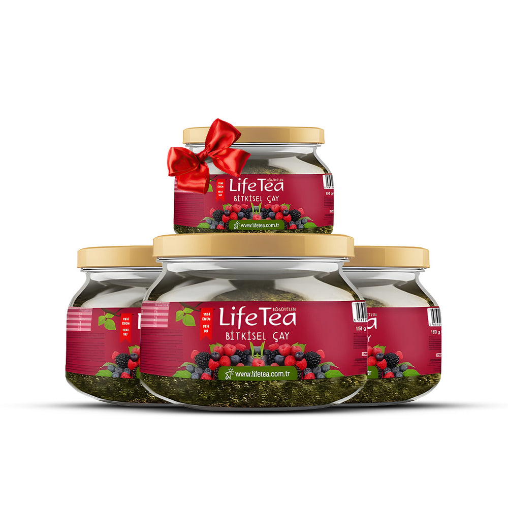 شاي ميس ليدي العضوي للتنحيف بنكهة التوت الطبيعية، عرض 3+1